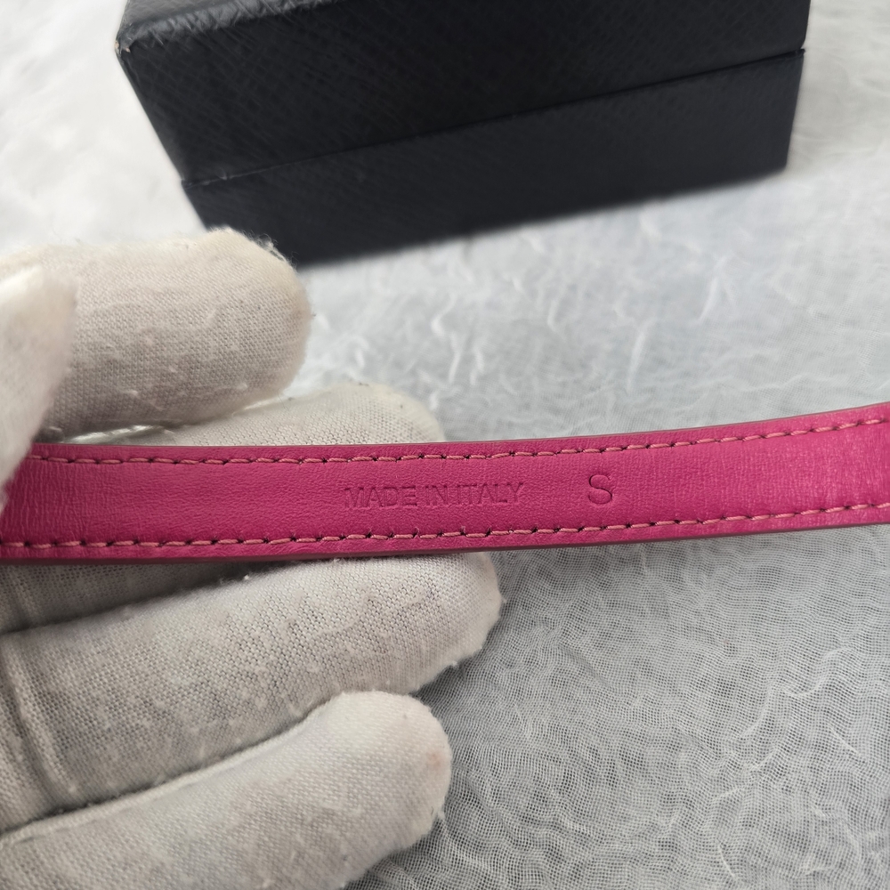 Prada Pink Leather Bracelet - Picture 5 of 6